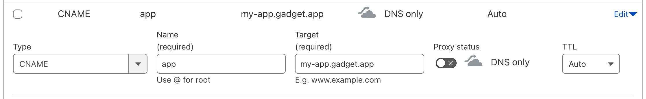 A screenshot of the deployment button and popup in the Forgelivo editor.